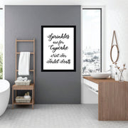 BP-69 Wall Art Posters Bathroom Funny Quotes "SPRINKLES ARE FOR CUP CAKES"